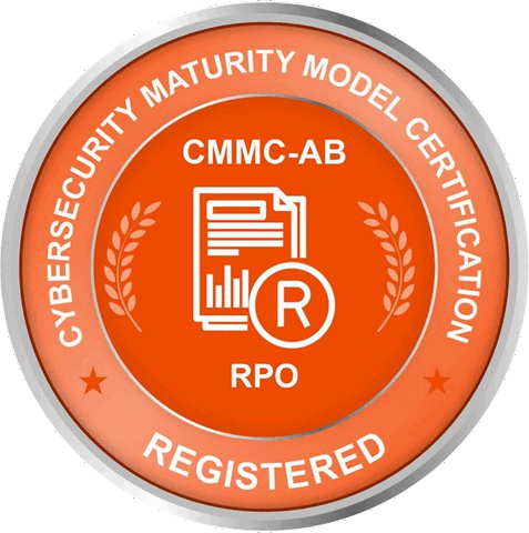 CMMC-AB Registered Provider Organization (RPO) badge